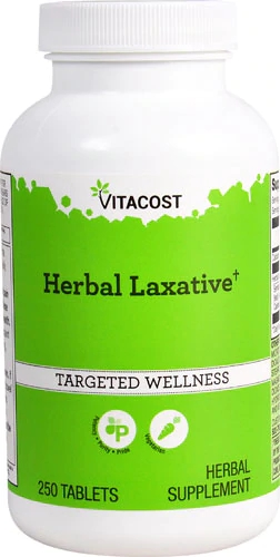 Vitacost Herbal Laxative† -- 250 Tablets