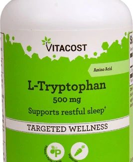 Vitacost L-Tryptophan -- 500 mg - 240 Capsules