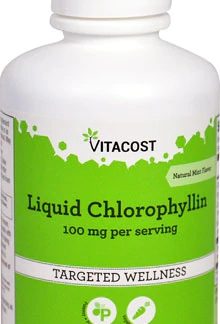 Vitacost Liquid Chlorophyll Natural Mint -- 16 fl oz (473 mL)