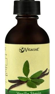 Vitacost Liquid Stevia Extract Natural Vanilla -- 2 fl oz (59 mL)