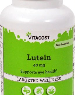 Vitacost Lutein with Zeaxanthin -- 40 mg - 60 Softgels