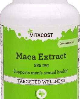 Vitacost Maca Extract -- 525 mg - 100 Capsules