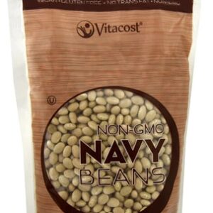 Vitacost Navy Beans - Non-GMO and Gluten Free -- 16 oz (454 g)