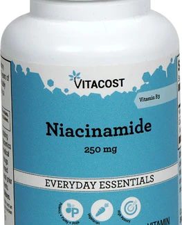 Vitacost Niacinamide - Vitamin B-3 -- 250 mg - 100 Tablets
