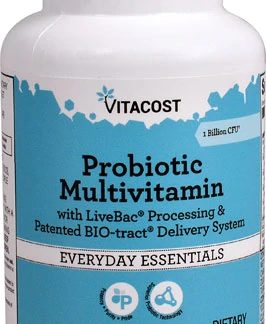 Vitacost Probiotic Multi-Vitamin -- 1 billion CFU - 30 Tablets