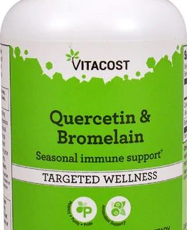 Vitacost Quercetin & Bromelain -- 250 Capsules