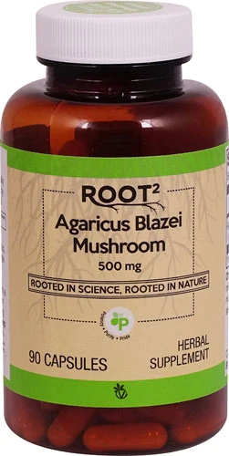 Vitacost ROOT2 Agaricus Blazei Mushroom -- 500 mg - 90 Capsules