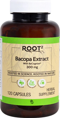 Vitacost ROOT2 Bacopa Extract Featuring Bacognize® -- 300 mg - 120 Capsules