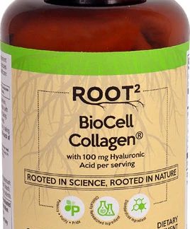 Vitacost ROOT2 BioCell Collagen® with 100 mg Hyaluronic Acid per serving -- 240 Capsules
