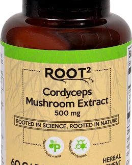 Vitacost ROOT2 Cordyceps Mushroom Extract -- 500 mg - 60 Capsules