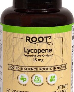 Vitacost ROOT2 Lycopene Featuring Lyc-O-Mato® -- 15 mg - 60 Softgels