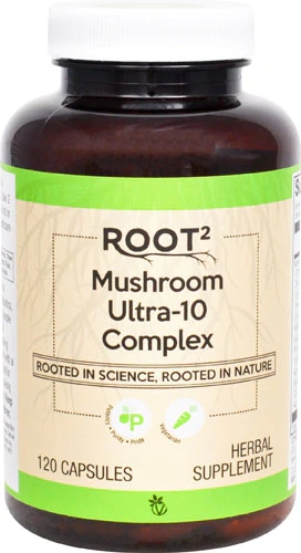 Vitacost ROOT2 Mushroom Ultra-10 Complex -- 120 Capsules