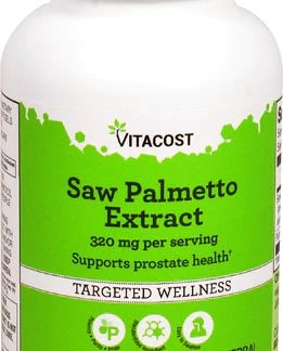 Vitacost Saw Palmetto Extract -- 320 mg per serving - 300 Softgels