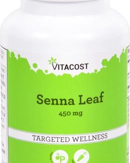 Vitacost Senna Leaf -- 450 mg - 100 Capsules