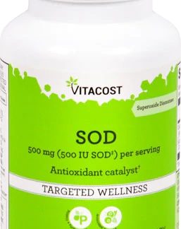 Vitacost SOD Antioxidant Catalyst† -- 500 mg (500 IU SOD‡) per serving - 60 Capsules