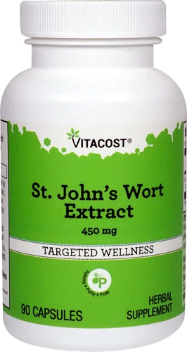 Vitacost St. John's Wort Extract -- 450 mg - 90 Capsules