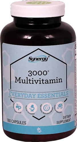 Vitacost Synergy 3000® Multivitamin -- 180 Capsules