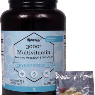 Vitacost Synergy 3000® Multivitamin + Mega EFA & ToCoQ10® -- 300 Capsules & Softgels