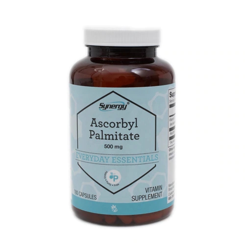 Vitacost Synergy Ascorbyl Palmitate -- 500 mg - 180 Capsules