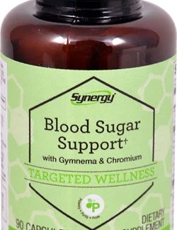 Vitacost Synergy Blood Sugar Support* with Gymnema & Chromium -- 90 Capsules