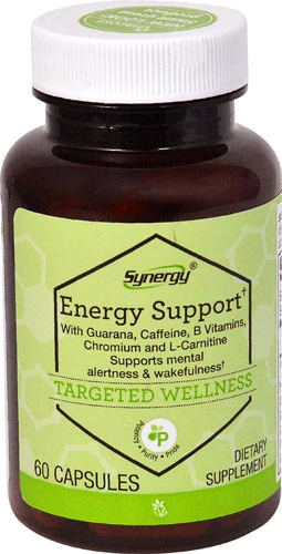 Vitacost Synergy Energy Support† -- 60 Capsules