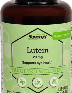 Vitacost Synergy Lutein with Zeaxanthin Featuring FloraGLO® Lutein -- 20 mg - 120 Softgels