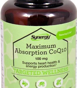 Vitacost Synergy Maximum Absorption CoQ10 featuring Q-Gel® -- 100 mg - 60 Softgels