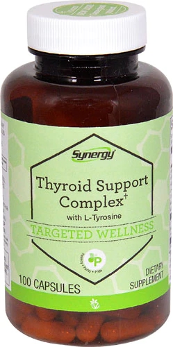 Vitacost Synergy Thyroid Support Complex† with L-Tyrosine -- 100 Capsules