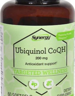 Vitacost Synergy Ubiquinol CoQH Featuring Kaneka QH™ -- 200 mg - 60 Softgels