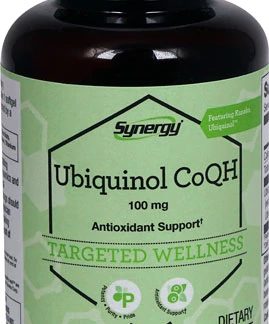 Vitacost Synergy Ubiquinol CoQH Featuring Kaneka QH™ -- 100 mg - 90 Softgels