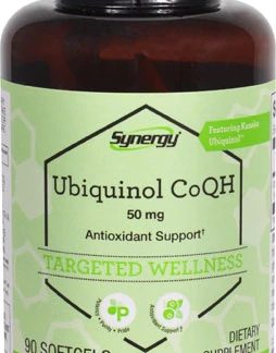 Vitacost Synergy Ubiquinol CoQH Featuring Kaneka QH™ -- 50 mg - 90 Softgels