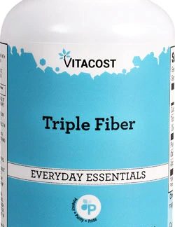 Vitacost Triple Fiber -- 100 Capsules