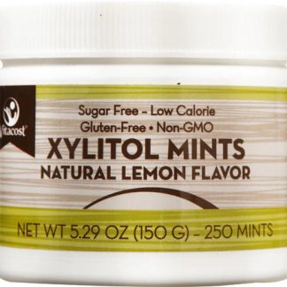 Vitacost Xylitol Mints Lemon -- 250 Mints