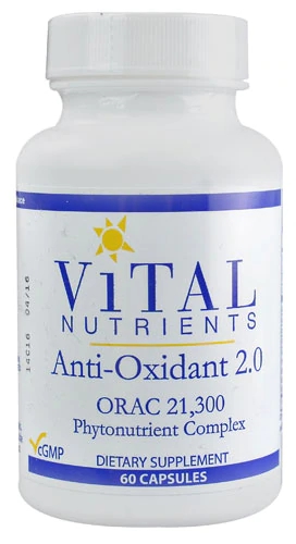 Vital Nutrients Anti-Oxidant 2.0 -- 60 Capsules