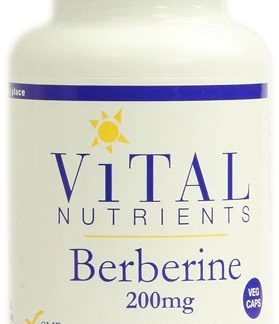 Vital Nutrients Berberine -- 200 mg - 60 Capsules