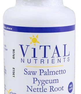 Vital Nutrients Saw Palmetto Pygeum Nettle Root -- 60 Capsules