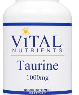 Vital Nutrients Taurine -- 1000 mg - 120 Capsules