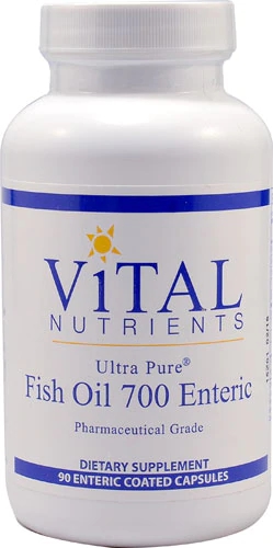 Vital Nutrients Ultra Pure Fish Oil 700 Enteric -- 90 Enteric-Coated Capsules