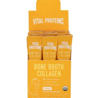 Vital Proteins Organic Bone Broth Collagen Unflavored Chicken -- 20 Packets
