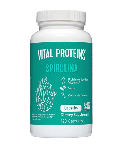 Vital Proteins Spirulina -- 650 mg - 120 Capsules
