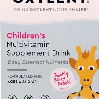 Vitalah Oxylent Children's Multivitamin Supplement Drink Bubbly Berry Punch -- 30 Packets