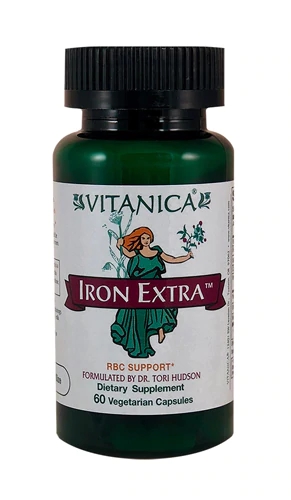 Vitanica Iron Extra™ RBC Support -- 60 Vegetarian Capsules