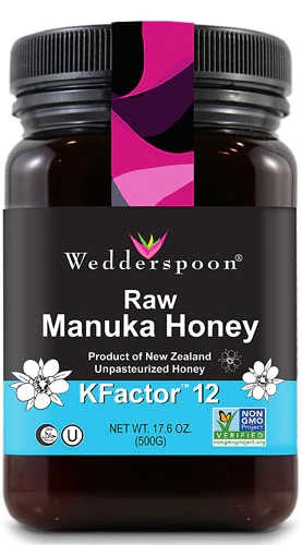 Wedderspoon Raw Manuka Honey KFactor™ 12 -- 17.6 oz