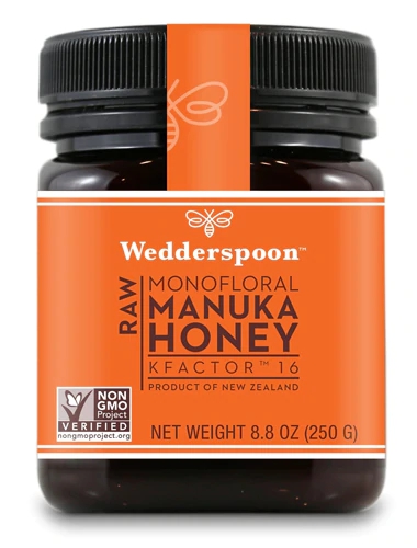 Wedderspoon Raw Manuka Honey KFactor™ 16 -- 8.8 oz