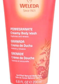 Weleda Creamy Body Wash Pomegranate -- 6.8 fl oz