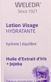 Weleda Hydrating Facial Lotion Iris Extract & Jojoba Oil -- 1 fl oz