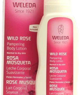 Weleda Pampering Lotion Normal to Dry Skin Wild Rose -- 6.8 fl oz