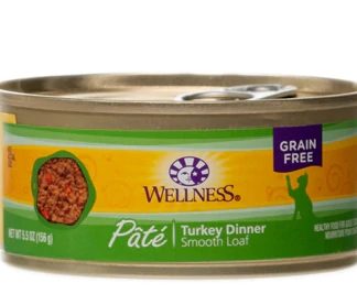 Wellness Pate Cat Food Grain Free Turkey -- 5.5 oz