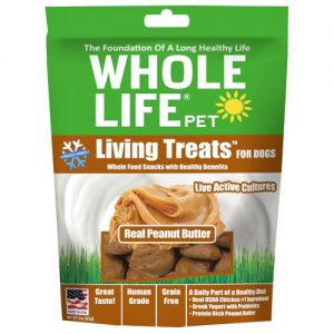 Whole Life Pet Living Treats™ for Dogs Real Peanut Butter -- 3 oz