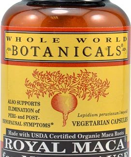 Whole World Botanicals Royal Maca® for Menopause -- 120 Vegetarian Capsules